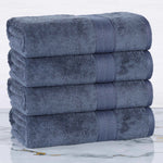 Rayon from Bamboo Cotton Blend Bath Towel Set of 4