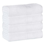Rayon from Bamboo Cotton Blend Bath Towel Set of 4