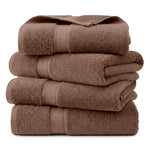 Madeline Egyptian Cotton Bath Towel Set 4-Piece