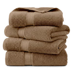 Madeline Egyptian Cotton Bath Towel Set 4-Piece