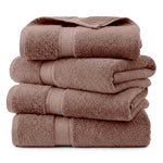 Madeline Egyptian Cotton Bath Towel Set 4-Piece
