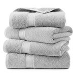 Madeline Egyptian Cotton Bath Towel Set 4-Piece