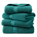 Madeline Egyptian Cotton Bath Towel Set 4-Piece