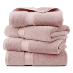Madeline Egyptian Cotton Bath Towel Set 4-Piece