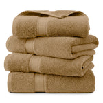 Madeline Egyptian Cotton Bath Towel Set 4-Piece