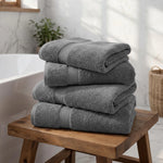 Madeline Egyptian Cotton Bath Towel Set 4-Piece