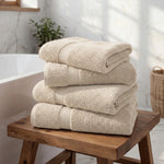 Madeline Egyptian Cotton Bath Towel Set 4-Piece