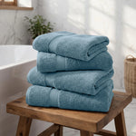 Madeline Egyptian Cotton Bath Towel Set 4-Piece
