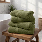 Madeline Egyptian Cotton Bath Towel Set 4-Piece