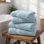 Madeline Egyptian Cotton Bath Towel Set 4-Piece
