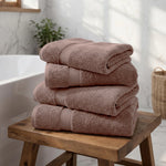 Madeline Egyptian Cotton Bath Towel Set 4-Piece