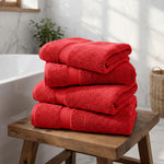 Madeline Egyptian Cotton Bath Towel Set 4-Piece