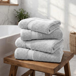 Madeline Egyptian Cotton Bath Towel Set 4-Piece