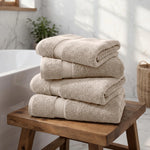 Madeline Egyptian Cotton Bath Towel Set 4-Piece