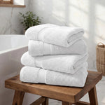 Madeline Egyptian Cotton Bath Towel Set 4-Piece
