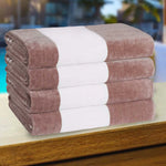 Cabana Stripe Oversized Cotton Beach Towel Sets