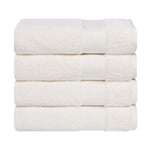 Turkish Cotton Bath Towels Heavyweight 4 Piece Set Aria