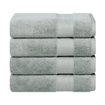Turkish Cotton Bath Towels Heavyweight 4 Piece Set Aria