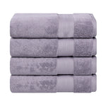Turkish Cotton Bath Towels Heavyweight 4 Piece Set Aria