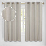 100 % Blackout Curtains Grommet Machine Washable 2 Panels
