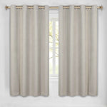 100 % Blackout Curtains Grommet Machine Washable 2 Panels