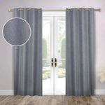 100 % Blackout Curtains Grommet Machine Washable 2 Panels