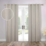 100 % Blackout Curtains Grommet Machine Washable 2 Panels