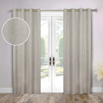 100 % Blackout Window Curtains Grommet Washable Set of 2