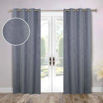 100 % Blackout Window Curtains Grommet Washable Set of 2