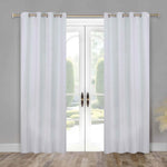 100 % Blackout Window Curtains Grommet Washable Set of 2