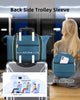 Travel Duffel Bag, Weekender Overnight Carry on Bag Women Men, Foldable Waterproof Gym Luggage with Metal Buckle Strap