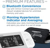 Platinum Blood Pressure Monitor, Upper Arm Cuff, Digital Bluetooth Blood Pressure Machine, Stores up to 200 Readings for Two Users (100 Readings Each)