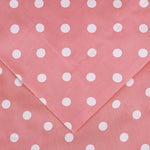 Cotton Blend 600 Thread Count Polka Dot Duvet Cover Set