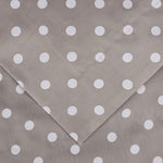 Cotton Blend 600 Thread Count Polka Dot Duvet Cover Set