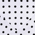 Cotton Blend 600 Thread Count Polka Dot Duvet Cover Set