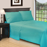 650 Thread Count Egyptian Cotton Sateen Stripe Bed Sheet Set