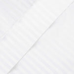 650 Thread Count Egyptian Cotton Sateen Stripe Bed Sheet Set