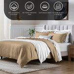 650 Thread Count Egyptian Cotton Solid Duvet Cover