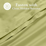 650 Thread Count Egyptian Cotton Solid Duvet Cover