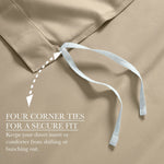 650 Thread Count Egyptian Cotton Solid Duvet Cover