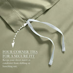 650 Thread Count Egyptian Cotton Solid Duvet Cover