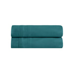 100% Egyptian Cotton 650 Thread Count Solid Pillowcase Set