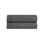 100% Egyptian Cotton 650 Thread Count Solid Pillowcase Set