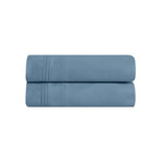 100% Egyptian Cotton 650 Thread Count Solid Pillowcase Set