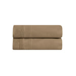 100% Egyptian Cotton 650 Thread Count Solid Pillowcase Set