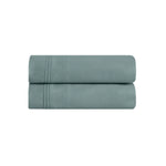 100% Egyptian Cotton 650 Thread Count Solid Pillowcase Set