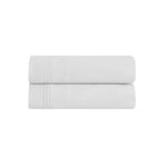 100% Egyptian Cotton 650 Thread Count Solid Pillowcase Set