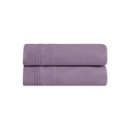 100% Egyptian Cotton 650 Thread Count Solid Pillowcase Set