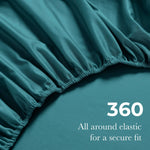 Egyptian Cotton Sateen Sheet Set 650 Thread Count