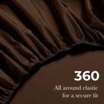 650 Thread Count Egyptian Cotton Bed Sheets - Sateen Weave